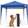 luxuskollektion Faltpavillon 3 x 3 m Blau