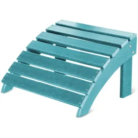ASPERO Gartenstuhl Adirondack 75 x 83 x 75 cm grau/türkis