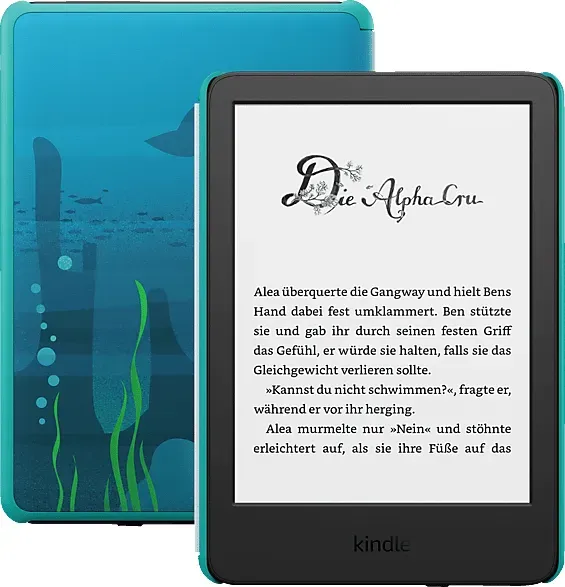 KINDLE - Der neue Kindle Kids Edition (2024) 16 GB E-Book-Reader Ocean Explorer