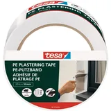 Tesa PE Putzband 33 m : 50 mm Weiß