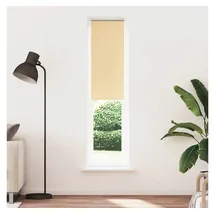 vidaXL Verdunkelungsrollo 55 x 230 cm Beige