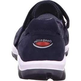 Gabor Shoes GmbH Rollingsoft Sneaker, low blau 7 / Blau - 40.5