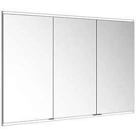 Keuco Royal Modular 2.0 Spiegelschrank beleuchtet, Wandeinbau, 3-türig