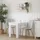 Homestyle4u Esstisch 90 x 73 x 60 cm weiß