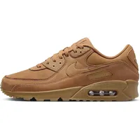 Nike FZ5102-299 Nike Air Max 90 Premium Herren Flax/Wheat-Gum Light Brown EU 38.5 - 38.5 EU