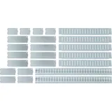 E/D/E Einteilungs-Satz für Schubladen 568x398mm 23-teilig