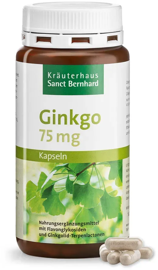 Ginkgo Capsules 75 mg - 105 g