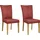 Home Affaire Esszimmerstuhl Aspen Polsterstuhl rot 2er Set