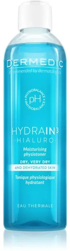 Dermedic Hydrain3 Hialuro Feuchtigkeitstonikum für sehr trockene Haut 200 ml