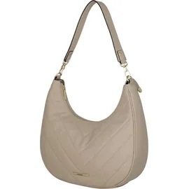 Travelite Barbara Cozy Hobo Schultertasche Kunstleder Beige