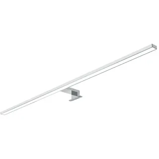 Kalb 80cm LED Badleuchte Badlampe Spiegellampe Spiegelleuchte 230V neutralweiß, silbergrau