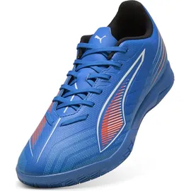 Puma Ultra 6 Play IT Hallenschuhe Herren Ultra Blue/Puma White/Glowing Red 41