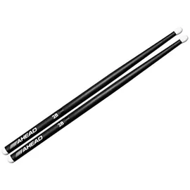 Ahead Software Ahead 2B Aluminium Drumsticks, Drumsticks + Schlägel, Schwarz