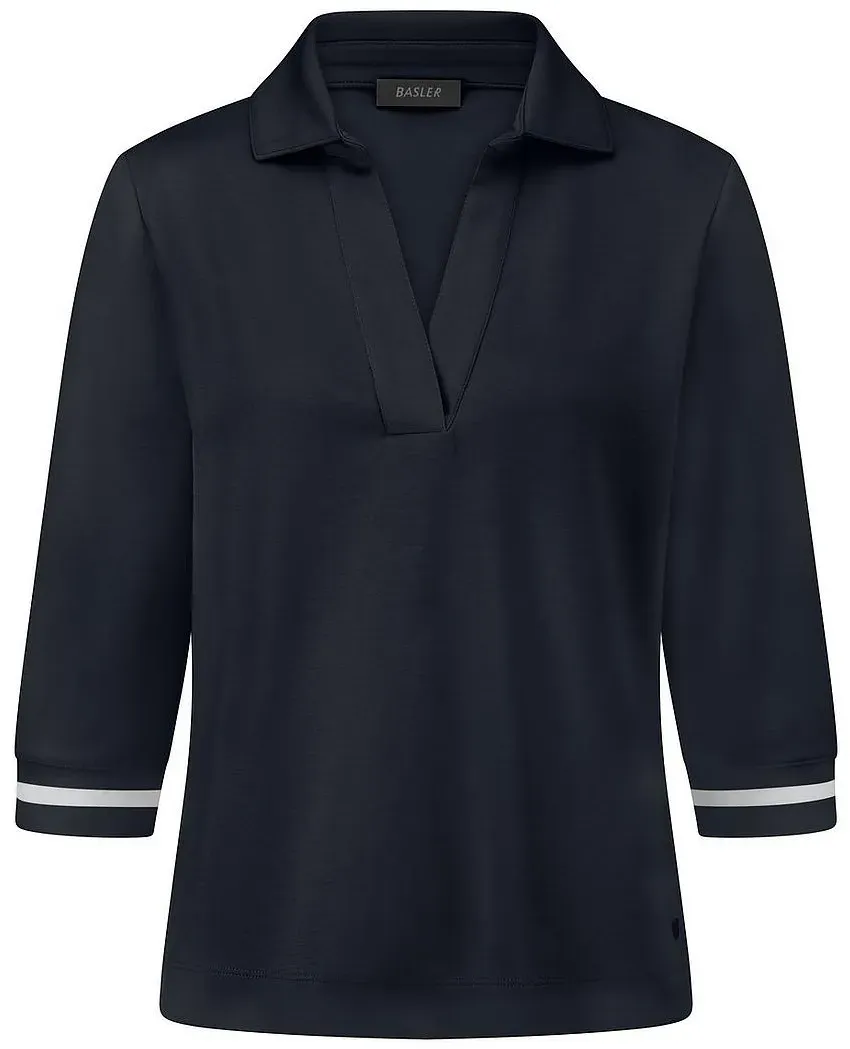Polo-Shirt BASLER blau, 46