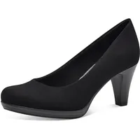 Marco Tozzi Damen Pumps Vegan Elegant, Schwarz (Black), 38 EU