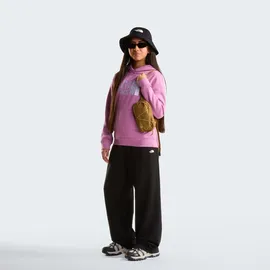 The North Face Hoodie lila XXL