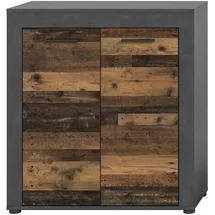 xonox Highboard 80 x 88 x 35 cm Schwarz