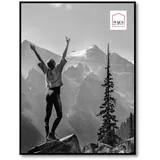 Haes Kunststoffrahmen EF19B Easy Frame 60x80cm schwarz| Preis nach Code NIKOLAUS