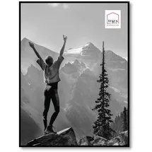 Haes Kunststoffrahmen EF19B Easy Frame 60x80cm schwarz| Preis nach Code NIKOLAUS