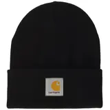 Carhartt Unisex Short Watch Hat Fedora, Schwarz (Black), One Size - Einheitsgröße