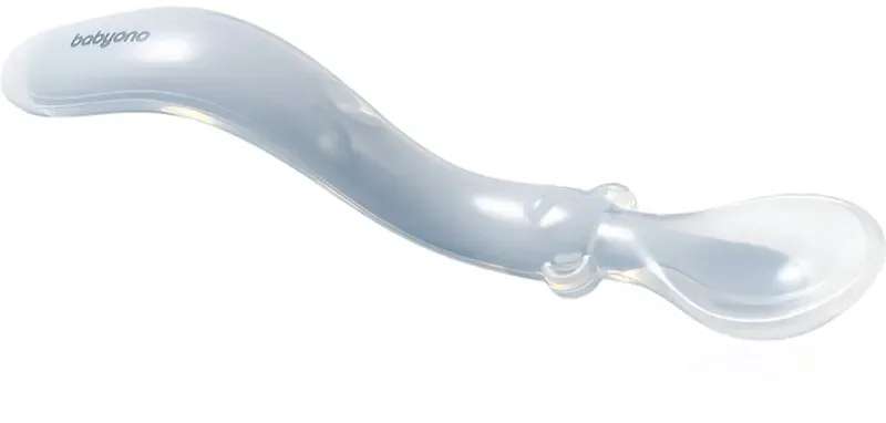 BabyOno Silicone Spoon 6m+ Löffelchen für Kinder Blue 1 St.