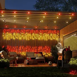 Twinkly LED Lichterkette 32 m Schwarz