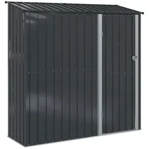 vidaXL Gartenhaus 2,04 x 0,73 m Anthrazit