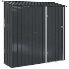 vidaXL Gartenhaus 2,04 x 0,73 m Anthrazit