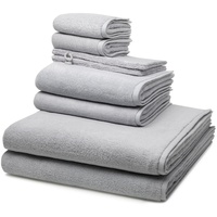 Ross Sensual Skin Handtuch-Set (8-teilig) Handtücher 8 ct Silber