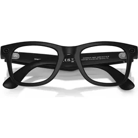 Ray-Ban Meta Gen 2 Sonnenbrille - Matte Black - Clear/Cat0