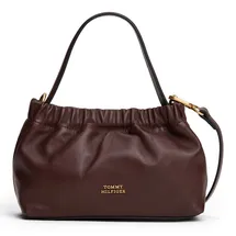 Tommy Hilfiger Umhängetasche Leder Rich Walnut