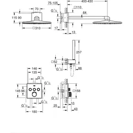 Grohe Grohtherm SmartControl SmartActive chrom 34712000