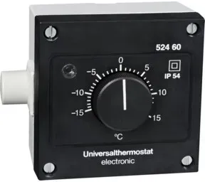 Moravia Thermostat spritzwassergeschützt Schutzart IP 54 mit Aussenskala