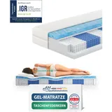 AM Qualitätsmatratzen Premium Gelschaum 100 x 200 cm H3