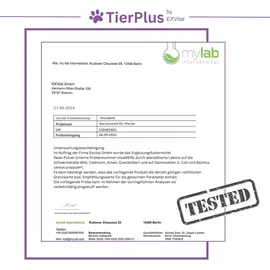 Exvital TierPlus Nervenwohl Relax Pulver für Pferde 900 g