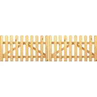 Tetzner & Jentzsch Gartentor 300 x 80 cm Grün/Holz