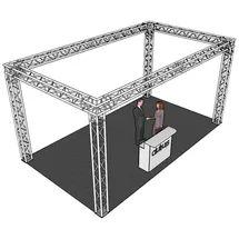 Alutruss QUADLOCK 6082 Rechteck 7x4x3,5m