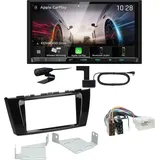 Kenwood DMX8021DABS Android Auto CarPlay Einbauset für Mitsubishi Space Star