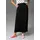 Aniston CASUAL Maxirock ANISTON CASUAL, Damen, Gr. 44, schwarz, Single Jersey, Obermaterial: 95% Viskose, 5% Elasthan, unifarben, figurumspielend knöchelfrei, Röcke Maxirock, im Marine Look