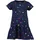 blue seven Jerseykleid BLUE SEVEN, Mädchen, Kleid mit Herzen", Mädchen, Gr. 134, 5640, ultramarin, 95% Baumwolle, 5% Elasthan, normal, Rundhals, Kleider Jerseykleid,