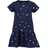 blue seven Jerseykleid BLUE SEVEN "Blue Seven Mädchen Kleid mit Herzen", Mädchen, Gr. 134, 5640, ultramarin, 95% Baumwolle, 5% Elasthan, normal, Rundhals, Kleider Jerseykleid