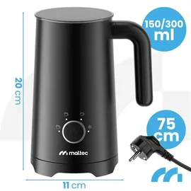 OEM Elektrischer Milchaufschäumer 4 in 1 schwarz