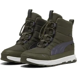 Puma Evolve Boot Puretex Jr dark olive-galactic gray-puma white (04) 3