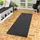 Snapstyle Feinschlingen Velour Teppich, Strong Schwarz, Grau, in 9 Größen