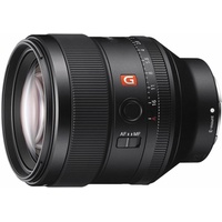Sony SEL-85F14GM, Vollformat G-Master 85mm Portrait Objektiv, hohe Lichtstärke F1.4, Festbrennweite schwarz Sony SEL-85F14GM, Vollformat G-Master 85mm Portrait Objektiv, hohe Lichtstärke F1.4, Festbrennweite schwarz