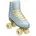 QUAD SKATE Rollschuh sky blue/yellow 36