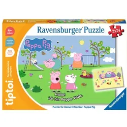 Ravensburger tiptoi® Puzzle für kleine Entdecker: Peppa Pig