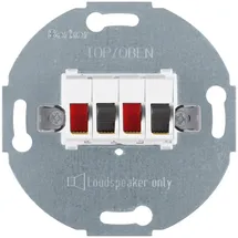 Berker 457309 Stereo-Lautsprecher-Anschlussdose polarweiß matt