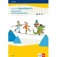 Klett Schulbuchverlag Das Auer Sprachbuch 2. Arbeitsheft in Schulausgangsschrift