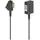 Hama Telefon (analog) Anschlusskabel [1x TAE-U-Stecker - 1x TAE-U-Buchse] 6m Schwarz